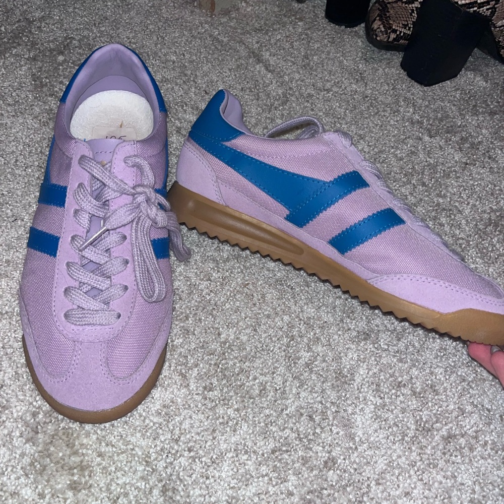 Purple and blue Gola sneakers size 6